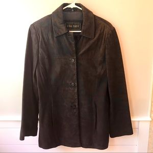 Couture by J.Park Brown Suede Jacket